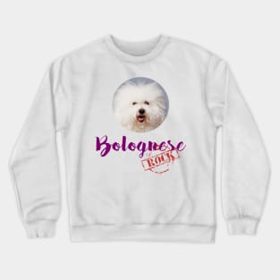 Bolognese Rock! Crewneck Sweatshirt